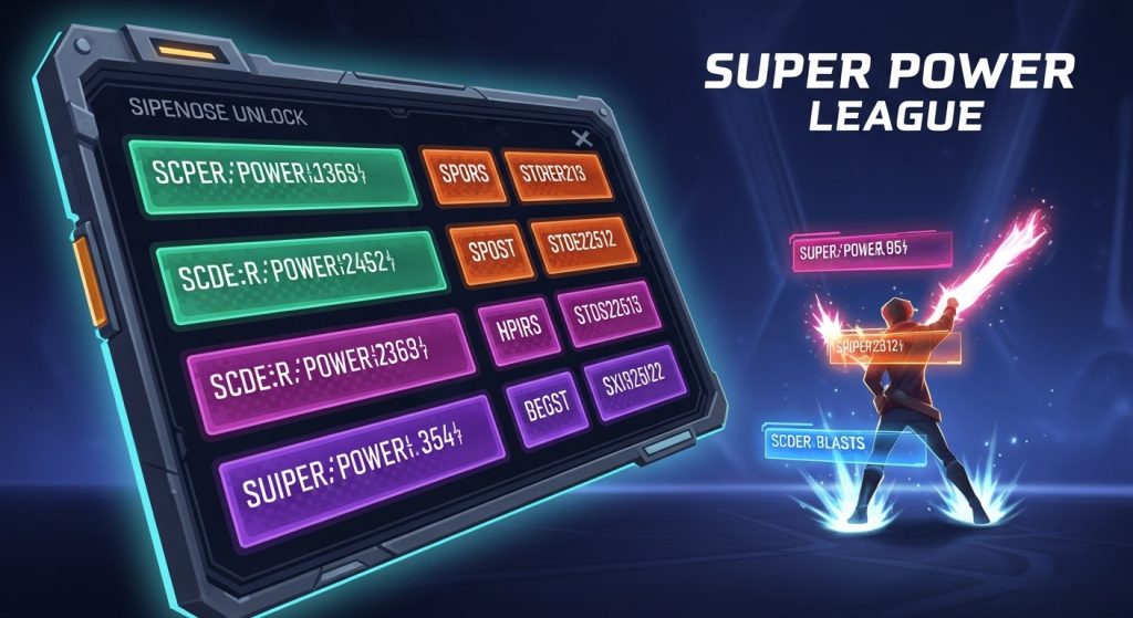 Super power league codes