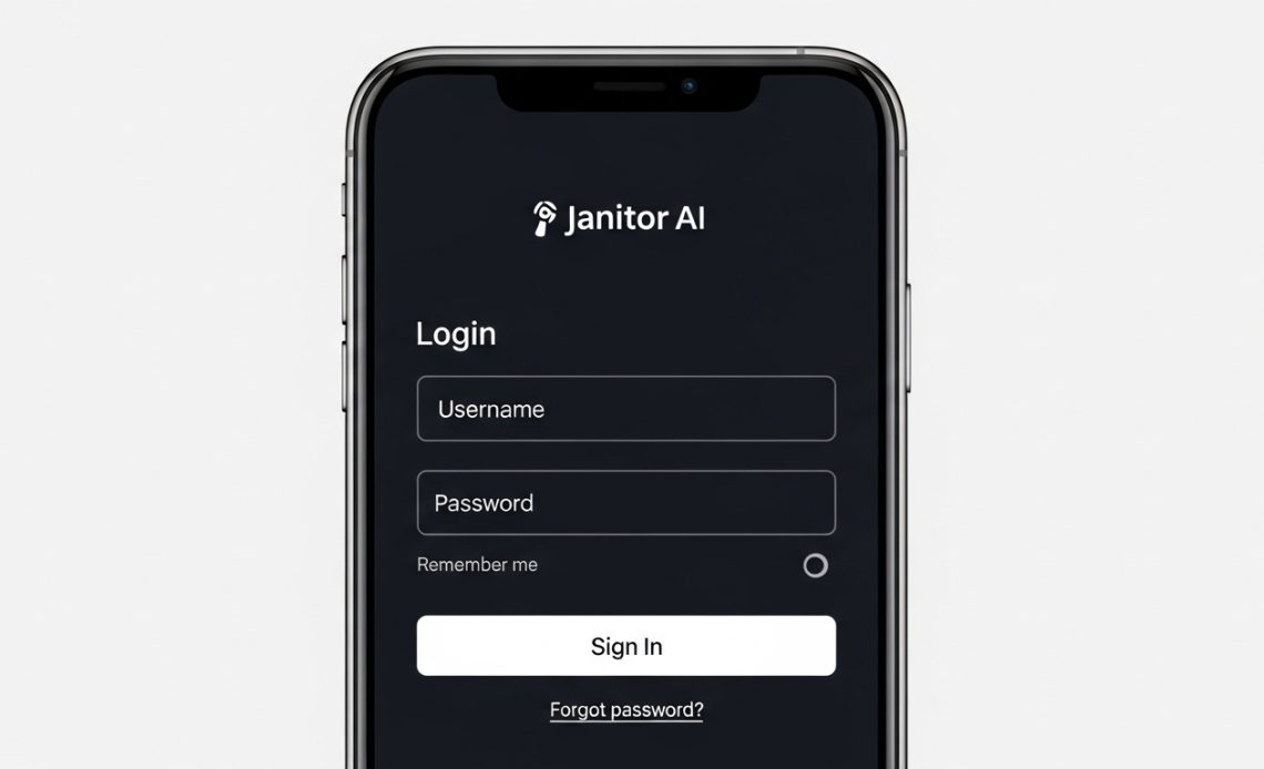 janitor ai login