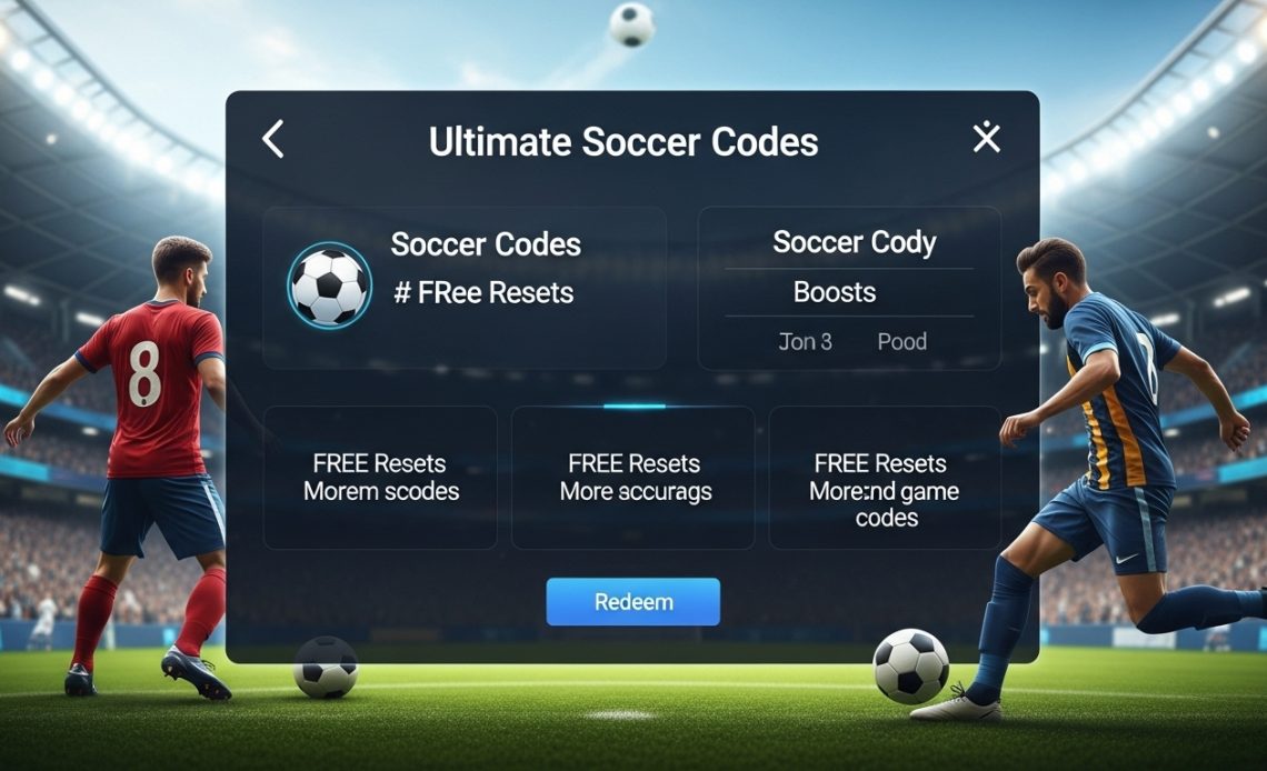 ultimate soccer codes